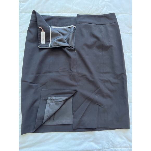Calvin Klein Classic Black Straight Pencil Skirt Size 6 - Picture 3 of 7